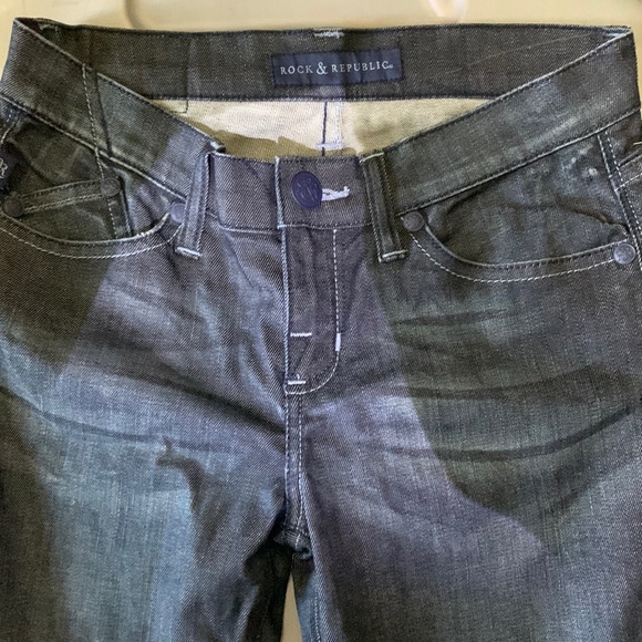 ROCK AND REPUBLIC DENIM JRANS - Picture 1 of 6